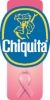 roze chiquita sticker